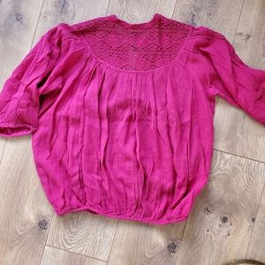3/4 sleeve blouse